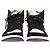 Nike Leder Sneakers "1 Retro High OG Panda" Weiß - Ansicht 4