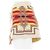 Autre Marque Short estampado FETICHE SUANCES de algodón beige - vista 4