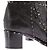 Botines Laurence Dacade de cuero negro con tacón de tachuelas - vista 8