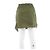 Autre Marque RHODE Minirock Khaki gerafft - Ansicht 2
