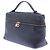 Loro Piana Borsa a mano in pelle marina Blu navy - vista 5