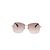 Max Mara Gafas de sol doradas Dorado