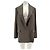 Autre Marque Blazer WITCHERY marrón de viscosa talla 8 UK Castaño