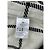 Poncho de lana Chloé negro y blanco - vista 7