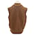 Autre Marque Ärmelloser Pullover in Braun  - Ansicht 2