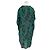 Autre Marque Vestido sarong de seda verde con patrón geométrico - vista 2