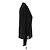 Autre Marque Top preto com decote em V em viscose VERONICA DE PIANTE - vista 3