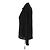Autre Marque Top preto com decote em V em viscose VERONICA DE PIANTE - vista 4