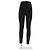 Autre Marque Leggings negros de viscosa TOVE - vista 2
