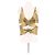 Phoebe Philo Top da bikini dorato