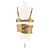 Phoebe Philo Top da bikini dorato - vista 2
