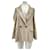 Veronica Beard Beige Samtblazer  - Ansicht 1