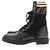 Fendi Stivaletti neri "Rockoko" Nero - vista 3