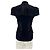 Autre Marque Top LYUBOV in lana nera con paillettes e zip Nero - vista 2