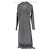 Bottega Veneta Wollkleid Grau Langarm - Ansicht 2