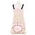 Vestido Prada crema con bordado rosa Beige - vista 2