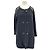 Isabel Marant Cappotto nero bicolore