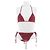 Eric Bompard Costume da bagno due pezzi bordeaux Bordò