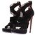 Décolleté Alaïa in suede nero 40