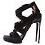 Décolleté Alaïa in suede nero 40 - vista 3