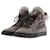Giuseppe Zanotti Sneakers alte grigie Grigio