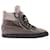 Giuseppe Zanotti Sneakers alte grigie Grigio - vista 3