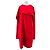 Autre Marque Front Row Shop Cape Kleid Rot