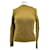 Soeur Wollpullover grün gelb
