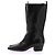 Louis Vuitton Botas de cuero negras Negro - vista 2