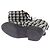 Chanel Stivali in tweed nero e bianco - vista 7