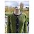 Cappotto Dolce & Gabbana in lino e cotone blu e verde - vista 2
