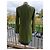 Cappotto Dolce & Gabbana in lino e cotone blu e verde - vista 9