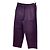 Autre Marque Pantalones JOHANNA PARIS efecto terciopelo morado M Púrpura