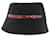 Cappello bucket Prada nero in cotone  - vista 2