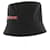 Cappello bucket Prada nero in cotone  - vista 5
