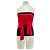 Autre Marque Top bustier VICKY MONTANARI X PARFOIS Rosso e Bordeaux