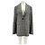 Michael Kors Grey Check Wool Blazer