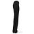 Autre Marque Pantaloni slim neri in cotone VAILLANT 38 Nero - vista 3