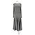 Autre Marque RUE SOPHIE Langes graues Kleid