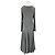 Autre Marque RUE SOPHIE Langes graues Kleid - Ansicht 2
