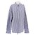 Autre Marque Camisa de algodón a rayas azul y blanco RÉALISATION L