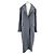 Autre Marque Abrigo largo gris 4TH RECKLESS