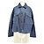 Giacca in denim grezzo blu Philippe Model Taglia 42