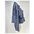 Giacca in denim grezzo blu Philippe Model Taglia 42 - vista 3