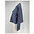 Giacca in denim grezzo blu Philippe Model Taglia 42 - vista 4