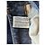 Autre Marque Jeans grezzi ESE O ESE blu in cotone taglia 36 - vista 5