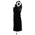 Self Portrait Schwarzes Kleid mit Spitze und langen Ärmeln - Ansicht 4