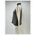 Autre Marque MAJESTIC FILATURES Dreifarbiger Wollpullover Grau - Ansicht 4