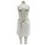 Autre Marque Minifalda de mezclilla blanca WARDROBE NYC Blanco