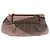 Clutch Fendi To You in pelle e camoscio marrone